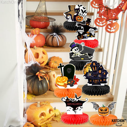 KatchOn Halloween Centerpieces for Tables, Pack of 8
