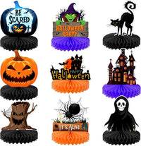 KatchOn Halloween Centerpieces for Tables, Pack of 9