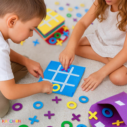 KatchOn, Tic Tac Toe Game for Kids - Pack of 24 | Halloween Party Favors for Kids 4-8, Thanksgiving Goodie Bag Stuffers, Travel Games for kids, Classroom Prizes | Strategic Board games, Birthday Gifts