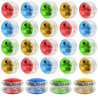 KatchOn, Multicolor, Light Up Yoyos - Pack of 24 | LED Yoyo Bulk, Carnival Prizes, Christmas Gifts for Grandkids | Yoyo for Kids 8-12 | Birthday Party Favors, Classroom Prizes, Thanksgiving Gifts