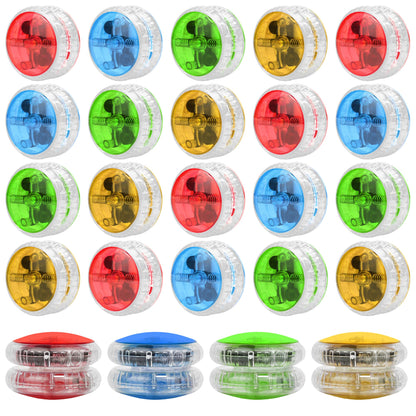 KatchOn, Multicolor, Light Up Yoyos - Pack of 24 | LED Yoyo Bulk, Carnival Prizes, Christmas Gifts for Grandkids | Yoyo for Kids 8-12 | Birthday Party Favors, Classroom Prizes, Thanksgiving Gifts