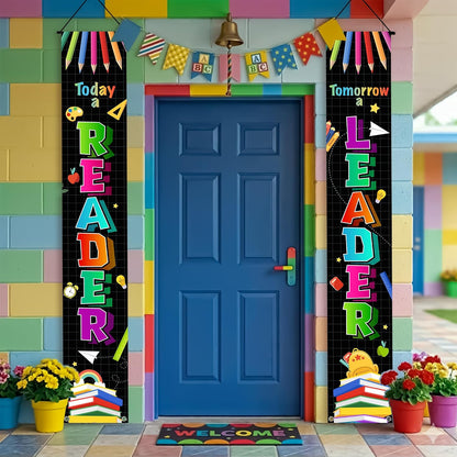 KatchOn Positive Back to School Banner - 120x20 Inch, Classroom Decor
