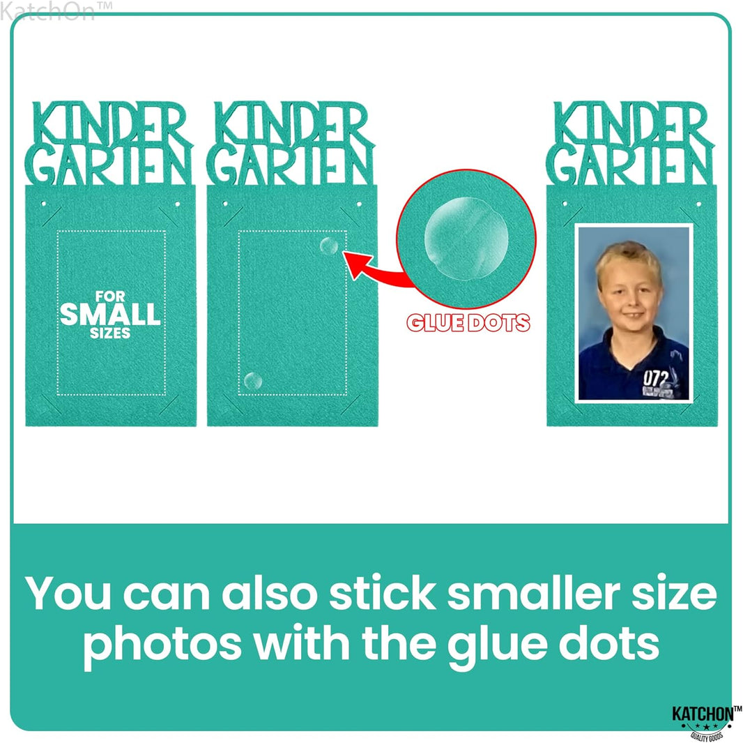 KatchOn, K-12 Graduation Photo Banner 5x7 - Large, 10 Feet | Grad Picture Banner, Teal Grad Decorations Class of 2026 | Graduation Decorations 2026, Picture Display
