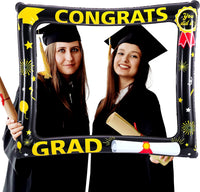 KatchOn, Inflatable Graduation Photo Booth Frame - Huge, 30 Inch | Graduation Photo Booth Props 2026, Graduation Decorations 2026 | Graduation Props for Photoshoot | 2026 Graduation Party Decorations