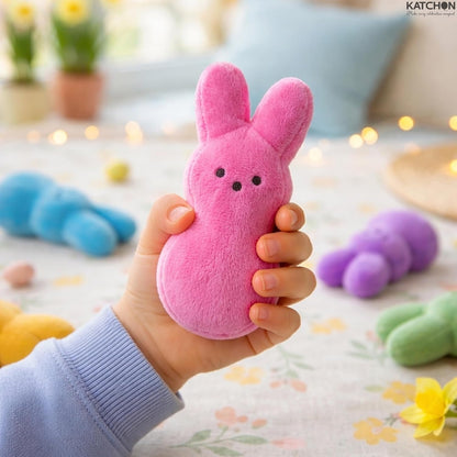 KatchOn, Easter Bunny Plush Toys - 6 Pcs Animal Bunny Stuffed Dolls | Easter Basket Stuffers | Soft Plush Bunny Decorations | Perfect Easter Party Favors or Easter Gifts for Easter Decor