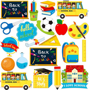 KatchOn Colorful Back to School Photo Booth Props, Pack of 21