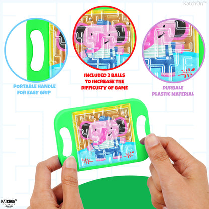 KatchOn, Sensory Maze Fidget Toys - Pack of 24 | Stress Relief Toy, Calming Toys for Kids, Adults | Ball in a Maze Puzzle for Classroom Prizes, Christmas Gifts for Kids | Brain Teaser Party Favors