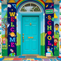 KatchOn Welcome Back to School Banner - 120x20 Inch, Classroom Decor