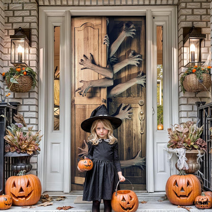KatchOn Scary Hands 3D Halloween Door Stickers 79x30 Inch