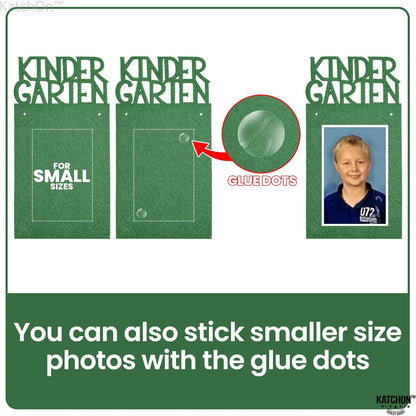 KatchOn, K-12 Graduation Photo Banner 4x6 - Large, 10 Feet | Graduation Picture Banner, Green Graduation Decorations Class of 2026 | Graduation Picture Display, 2026 Graduation Decorations