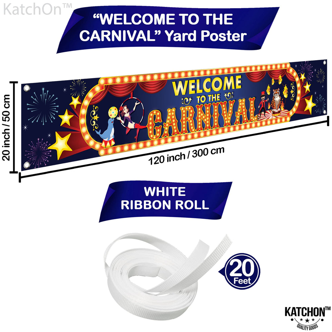 Carnival Tiger Yard Poster