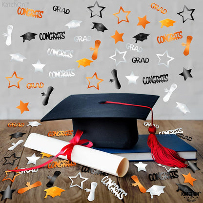 Graduation Decorations 2026 | Congrats Grad Confetti 2026 - Pack of 1000 | Graduation Confetti for Graduation Decorations 2026, Graduation Confetti 2026, 2026 Graduation Table Decorations, KatchO