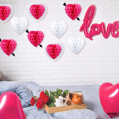 KatchOn, Pink Valentines Day Photo Props - Huge, Pack of 35 | Valentines Photo Booth Props for Valentines Day Decorations | Valentines Photo Props, Valentine Decorations | Galentines Day Decoration
