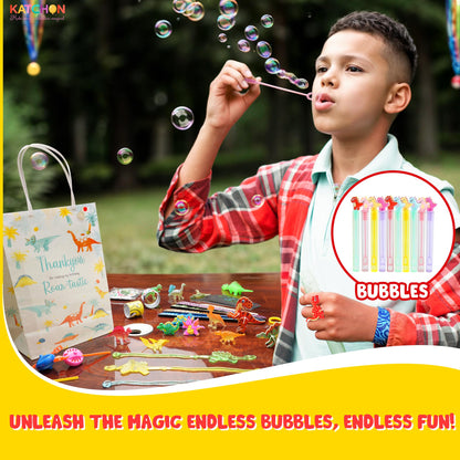 KatchOn, 192PCS Dinosaur Party Favors | Halloween Party Favors for Kids 4-8, Goodie Bags Stuffers | Pinata Stuffers, Carnival Prizes, Birthday Gifts | Kids Party Favors, Halloween Party Supplies