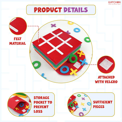 KatchOn, Tic Tac Toe Game for Kids - Pack of 24 | Halloween Party Favors for Kids 4-8, Thanksgiving Goodie Bag Stuffers, Travel Games for kids, Classroom Prizes | Strategic Board games, Birthday Gifts