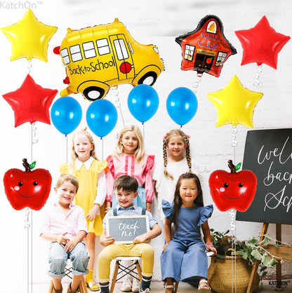 KatchOn Back to School Balloon Set - Pack of 12, Back To School Decorations