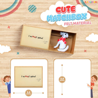 KatchOn, I Woof You Mini Matchbox Gift  | Dog Lover Gifts for Anniversary, Birthday | Cute Small Surprise Box | Animal Lover Gift for Her, Him | Christmas Gifts for Animal Lovers