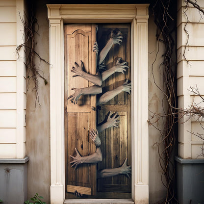 KatchOn Scary Hands 3D Halloween Door Stickers 79x30 Inch