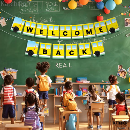 KatchOn Welcome Back Banner 10 Feet