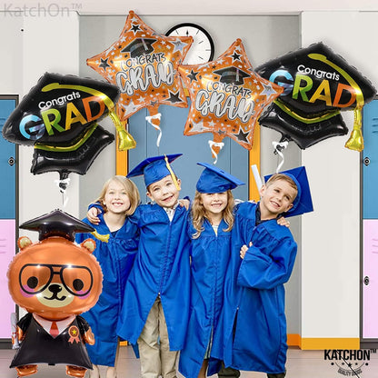 Graduation Decorations 2026 | Kindergarten Graduation Balloons - Giant 36 Inch | Preschool Graduations Balloons | Grad Cap Decorations | Preschool Balloon | 2026 Graduations Party Decoration, KatchOn