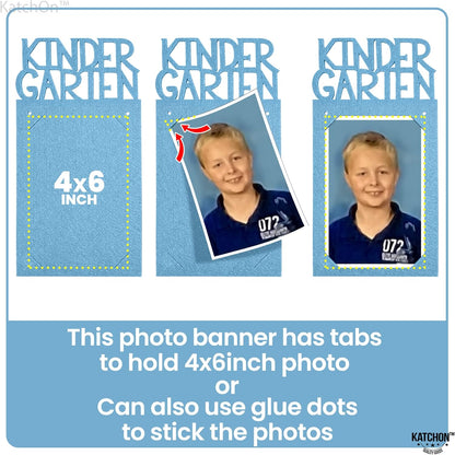 KatchOn, Felt K-12 Graduation Photo Banner 5x7 - Large, 10 Feet | Graduation Picture Banner, 2026 Graduation Decorations Class of 2026 | Graduation Picture Display, 2026 Graduation Party Decorations