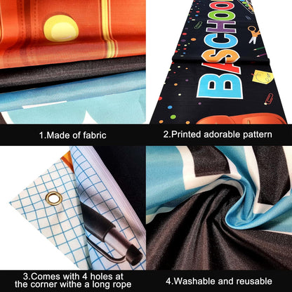 KatchOn Back To School Banner - 120x20 Inch, Back To School Decorations