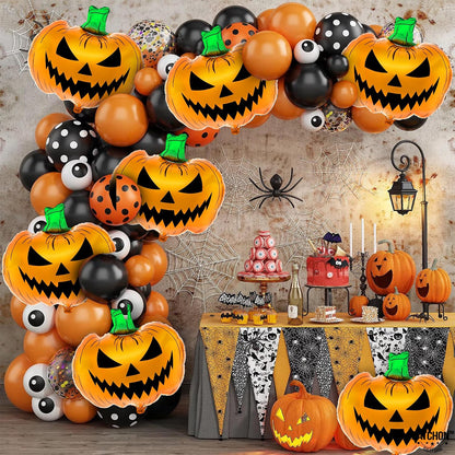 KatchOn Scary Halloween Pumpkin Balloons 30 Inch