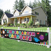 KatchOn, Kindergarten Graduation Banner 2026 - Large, 120x20 Inch | Kindergarten Graduation Yard Sign 2026 for Kindergarten Graduation Decorations 2026 | Kindergarten 2026 Graduation Party Decorations
