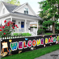 KatchOn Welcome Back To School Banner for Back To School Decorations