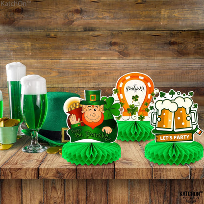 KatchOn, Huge St Patricks Day Decorations Centerpieces - Pack of 9, Leprechaun Decorations | St Patricks Day Table Decorations | St Patricks Day Table Centerpiece for Saint Patricks Day Decorations