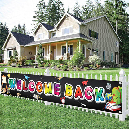 KatchOn Welcome Back To School Banner for Back To School Decorations