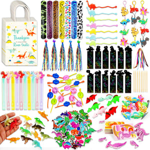 KatchOn, 192PCS Dinosaur Party Favors | Halloween Party Favors for Kids 4-8, Goodie Bags Stuffers | Pinata Stuffers, Carnival Prizes, Birthday Gifts | Kids Party Favors, Halloween Party Supplies