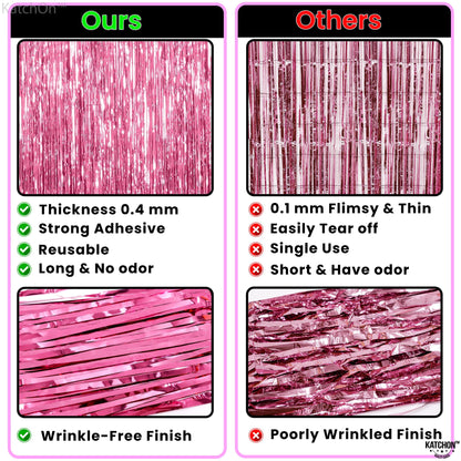 Pink Fringe 6ft, Pk 2