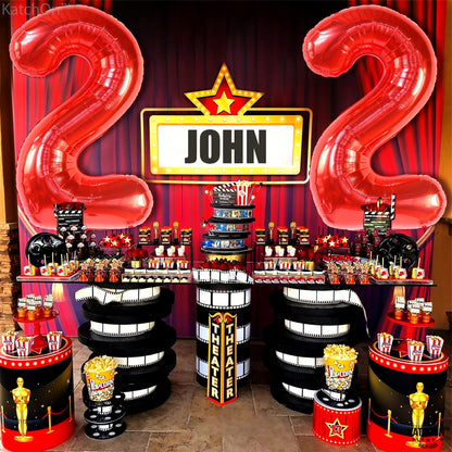 KatchOn, Red 22 Balloon Number - 40 Inch | 22 Number Balloons | Birthday Decorations for Women, Men | 22nd Happy Anniversary Decorations | Red Birthday Decor