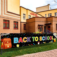 KatchOn Back To School Banner - 120x20 Inch, Back To School Decorations