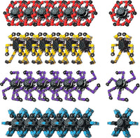 KatchOn, Transformable Fidget Spinners - Pack of 24 | Fidget Toys Bulk, Treasure Box Toys for Classroom | Robot Fidget Spinners for Kids 8-12, christmas gifts for kids, boys | Goodie Bag Stuffers