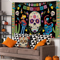 KatchOn Day of the Dead Backdrop 72x44 Inch
