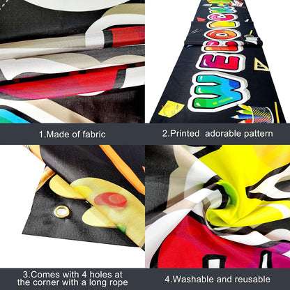 KatchOn Welcome Back To School Banner for Back To School Decorations