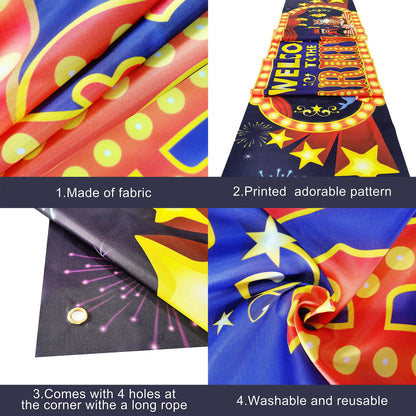 Carnival Tiger Yard Poster