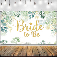KatchOn, Green Bride to Be Banner - Xtra Large, 72x44 Inch | Sage Green Bride to Be Sign for Bridal Shower Decorations | Bridal Shower Photo Backdrop | Bride to Be Backdrop, Bride to Be Decorations